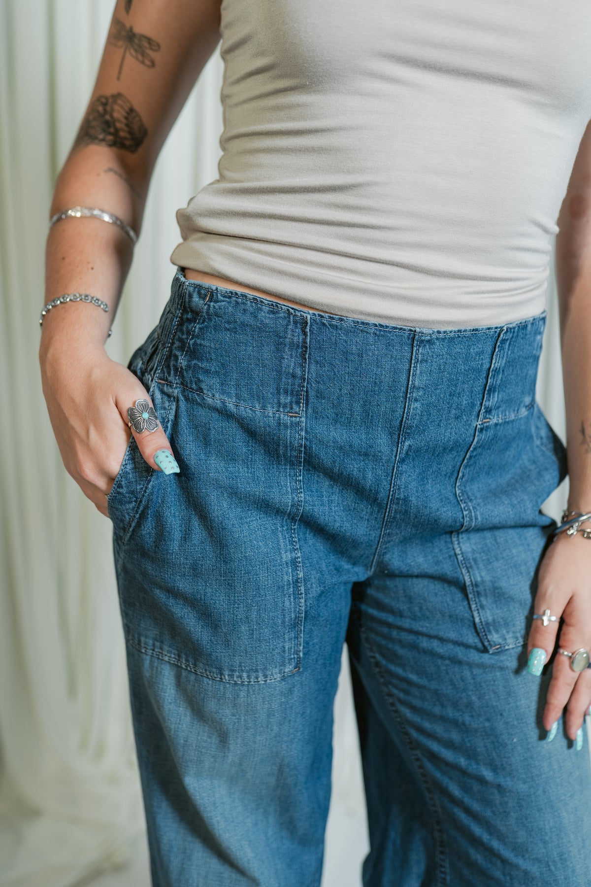 Easygoing Breeze Denim Pant