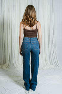 Irresistible High Rise Loose Wide Leg Jeans