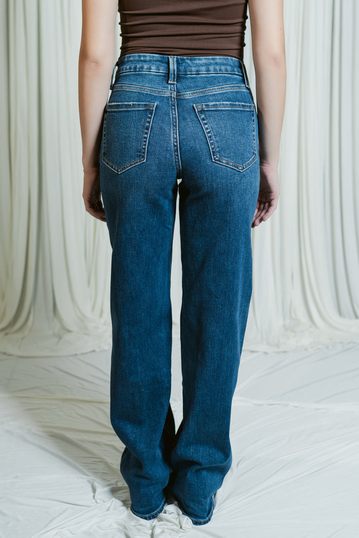 Irresistible High Rise Loose Wide Leg Jeans