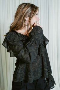 The Harper Flowy Blouse