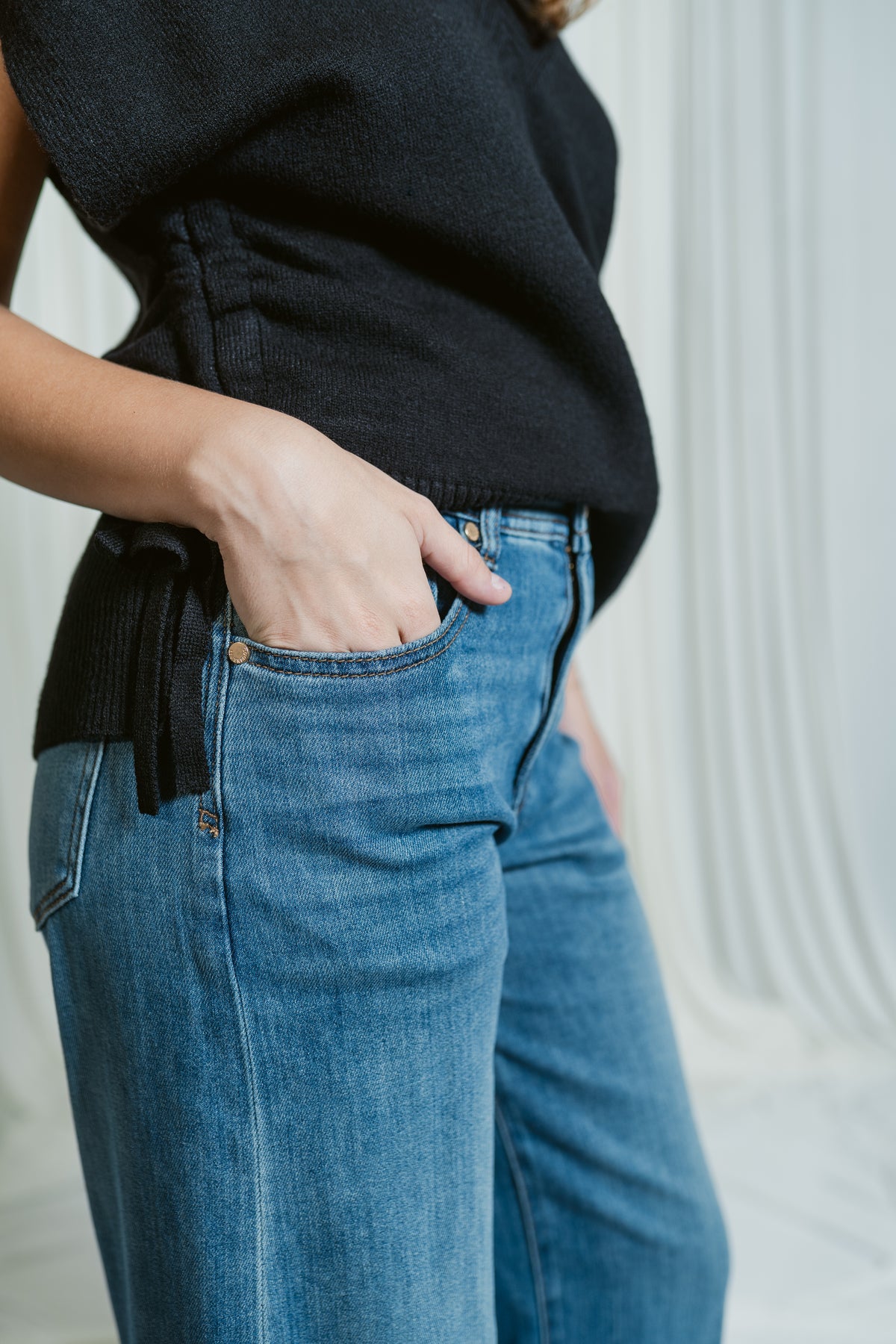 Flow High Rise Relaxed Wide Leg