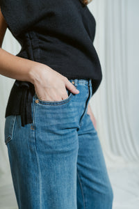 Flow High Rise Relaxed Wide Leg