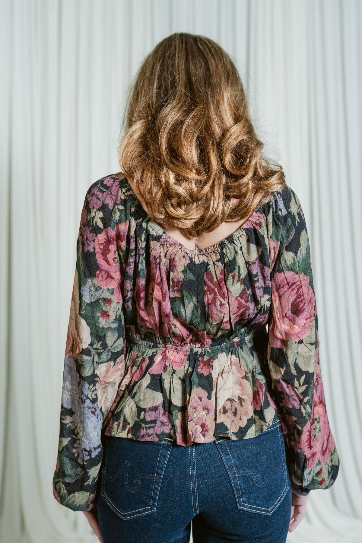 Heritage Floral Blouse