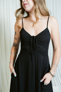 Estelle Ruched Midi Dress