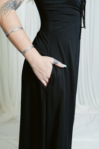 Estelle Ruched Midi Dress