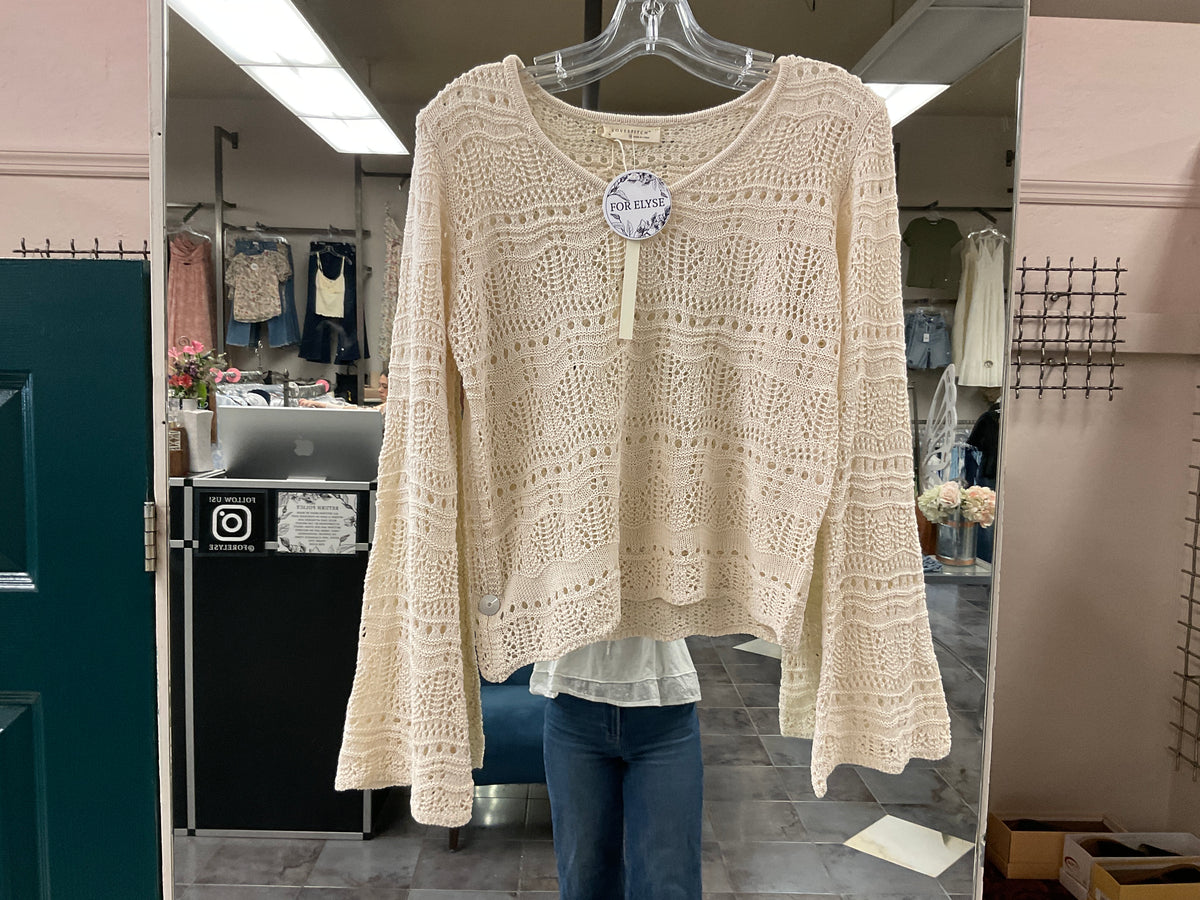 The Bell Sleeve Knit Top