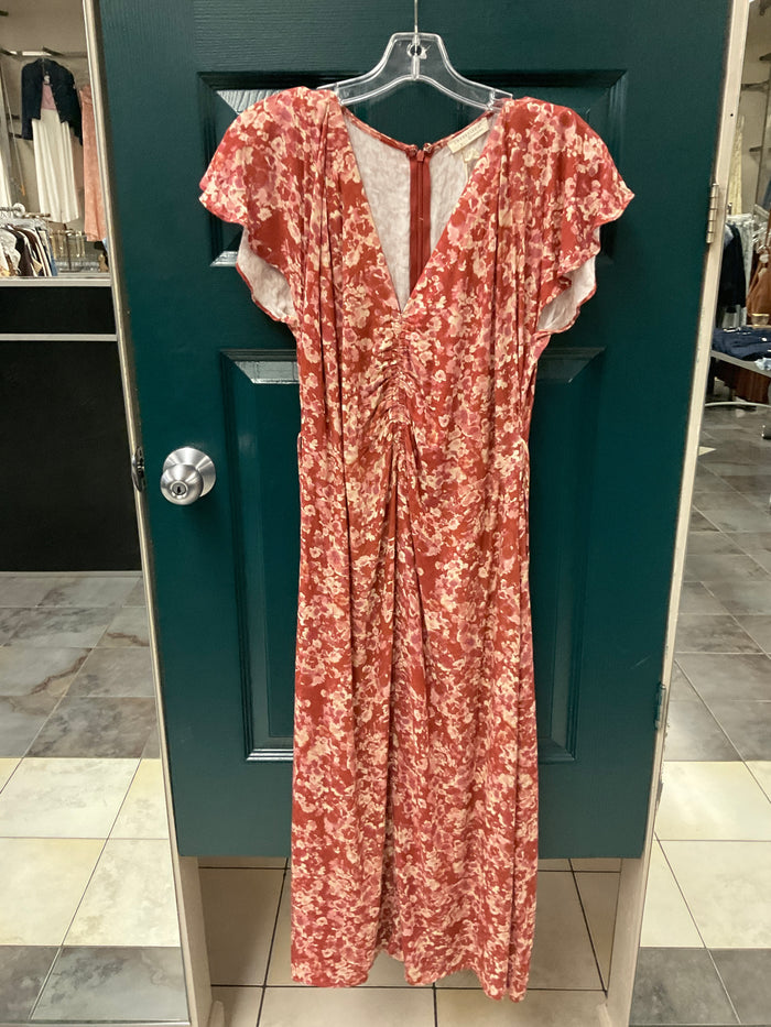 Rubi's Ruched Midi Dress