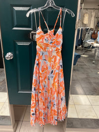 Blythe's Beautiful Pleated Midi Dress