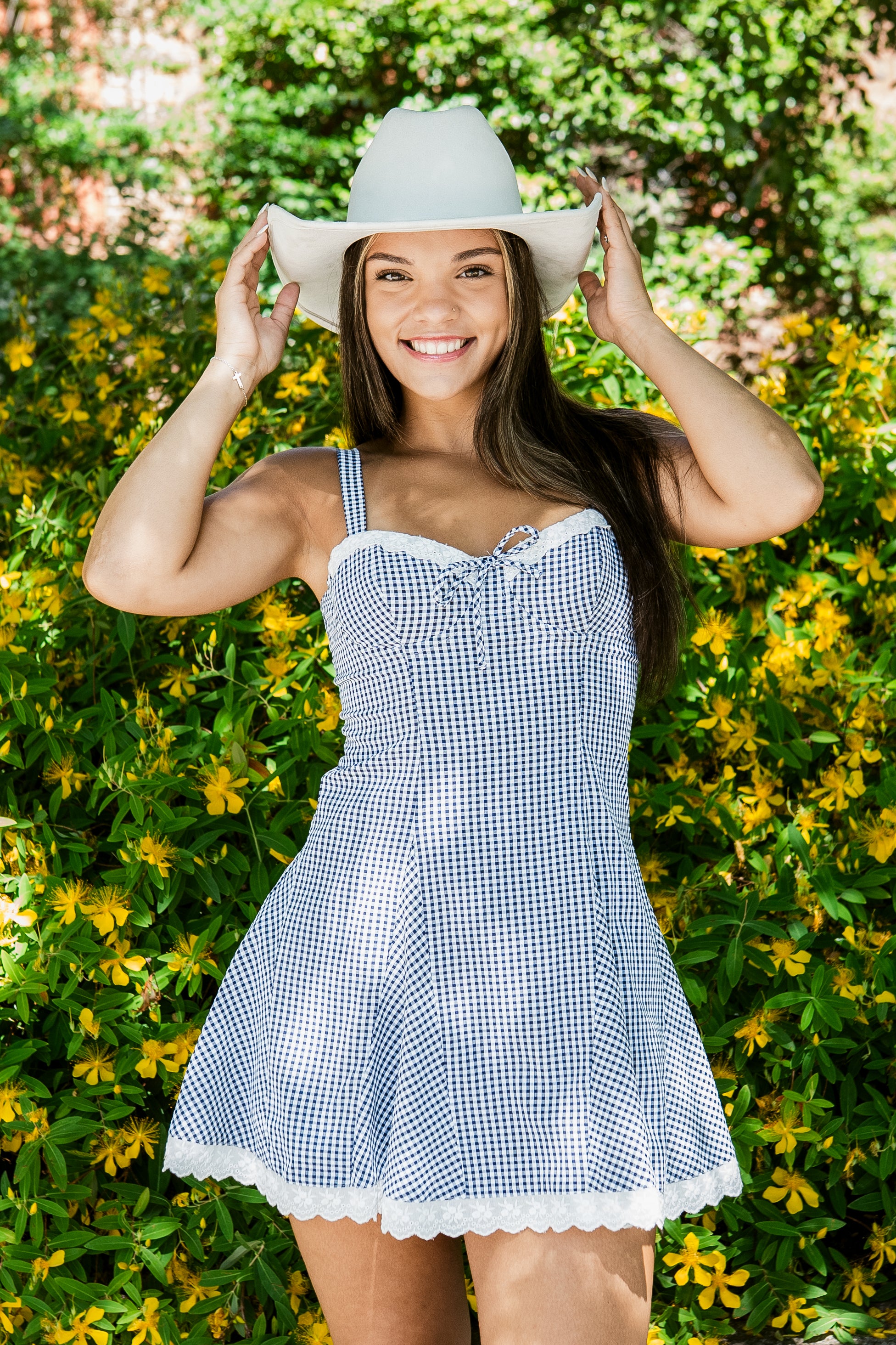 Nicolette Sweet Gingham Dress – For Elyse
