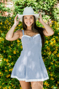 Nicolette Sweet Gingham Dress