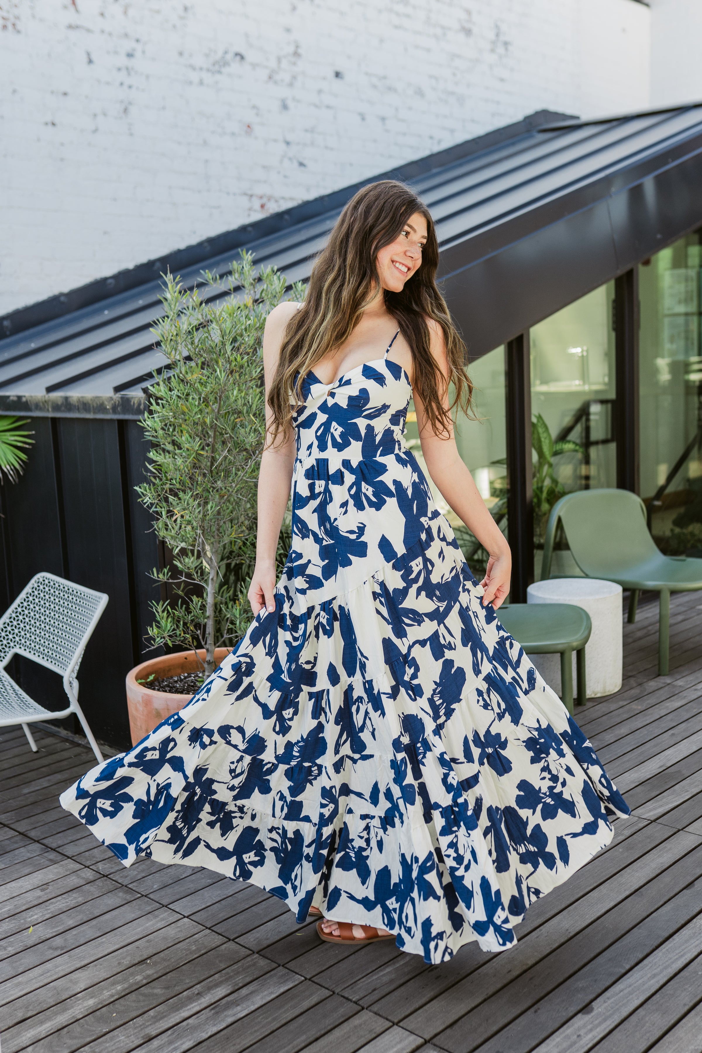 Summer Night Floral Maxi For Elyse Summer Night Floral Maxi For Elyse
