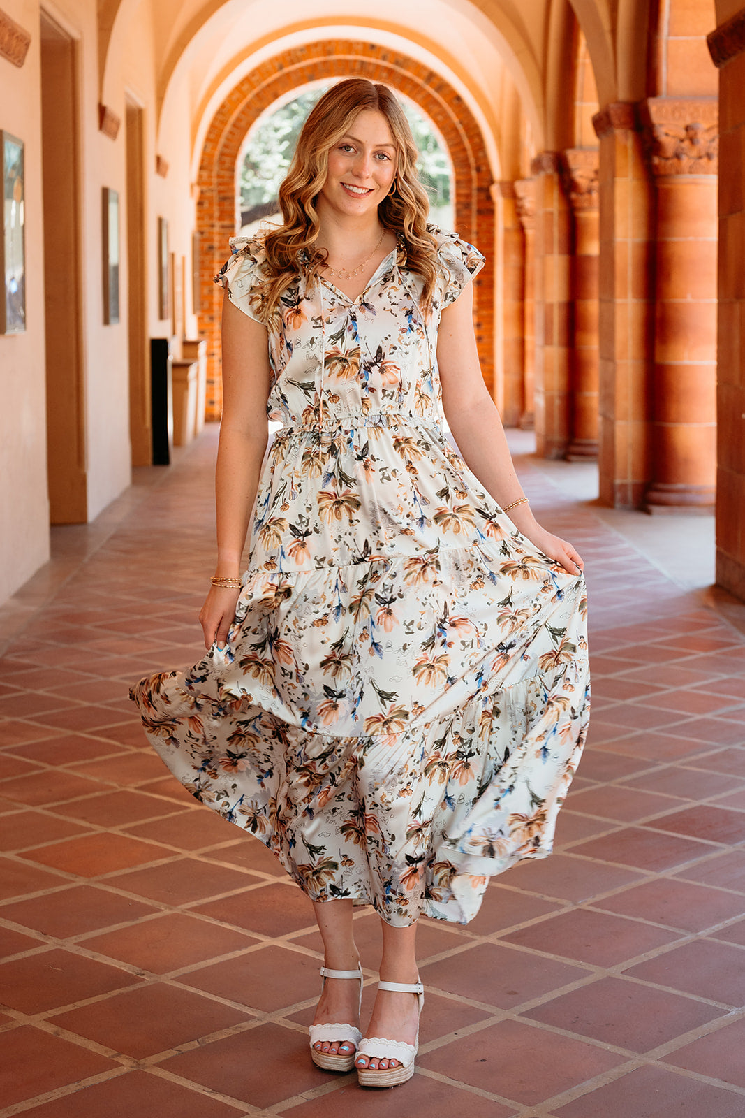 satin layered dress A Line Off-the-Shoulder Satin Tiered Long Prom Dresses With Beads
