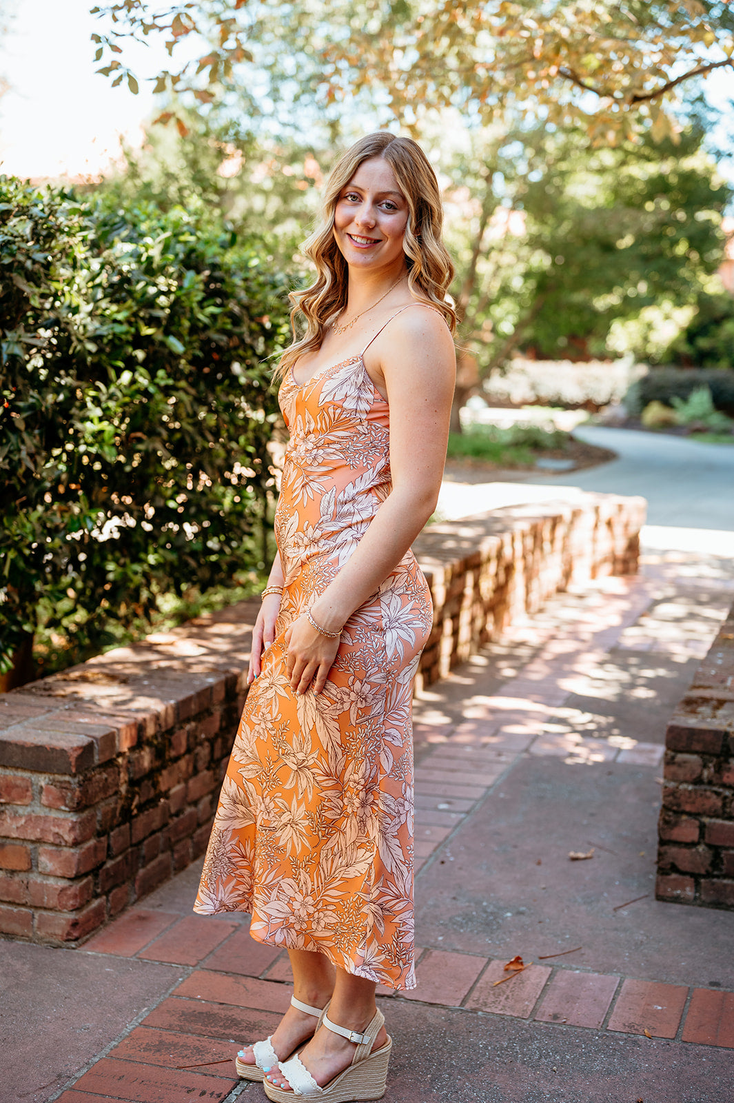 tropical orange dress Tropical Maxi Dress-Orange Stilettos Fashion Boutique