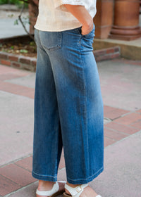 Ankle Crop Stella Wide Leg Denim