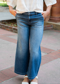 Ankle Crop Stella Wide Leg Denim