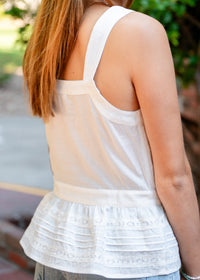 Sasha Eyelet Lace Tank