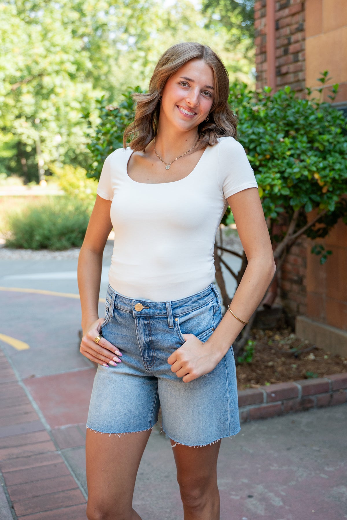 Final Touch Short Sleeve Top