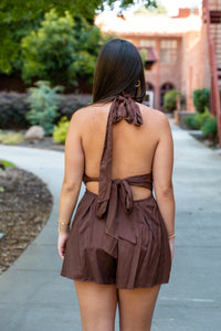 After Dusk Open Back Romper