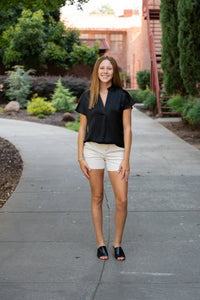 Kelsey Super Soft Trouser Shorts