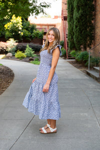 Petal Picnic Midi Dress
