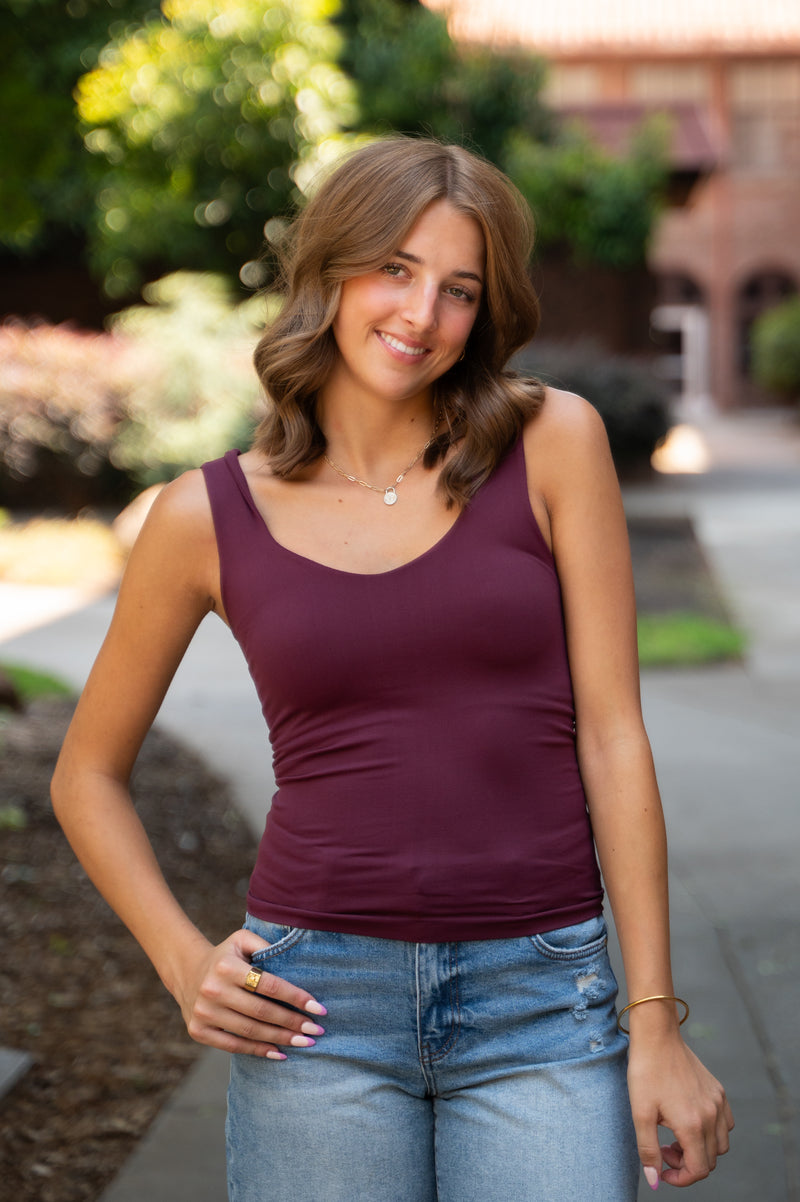 Seamless Sweetheart Tank Top