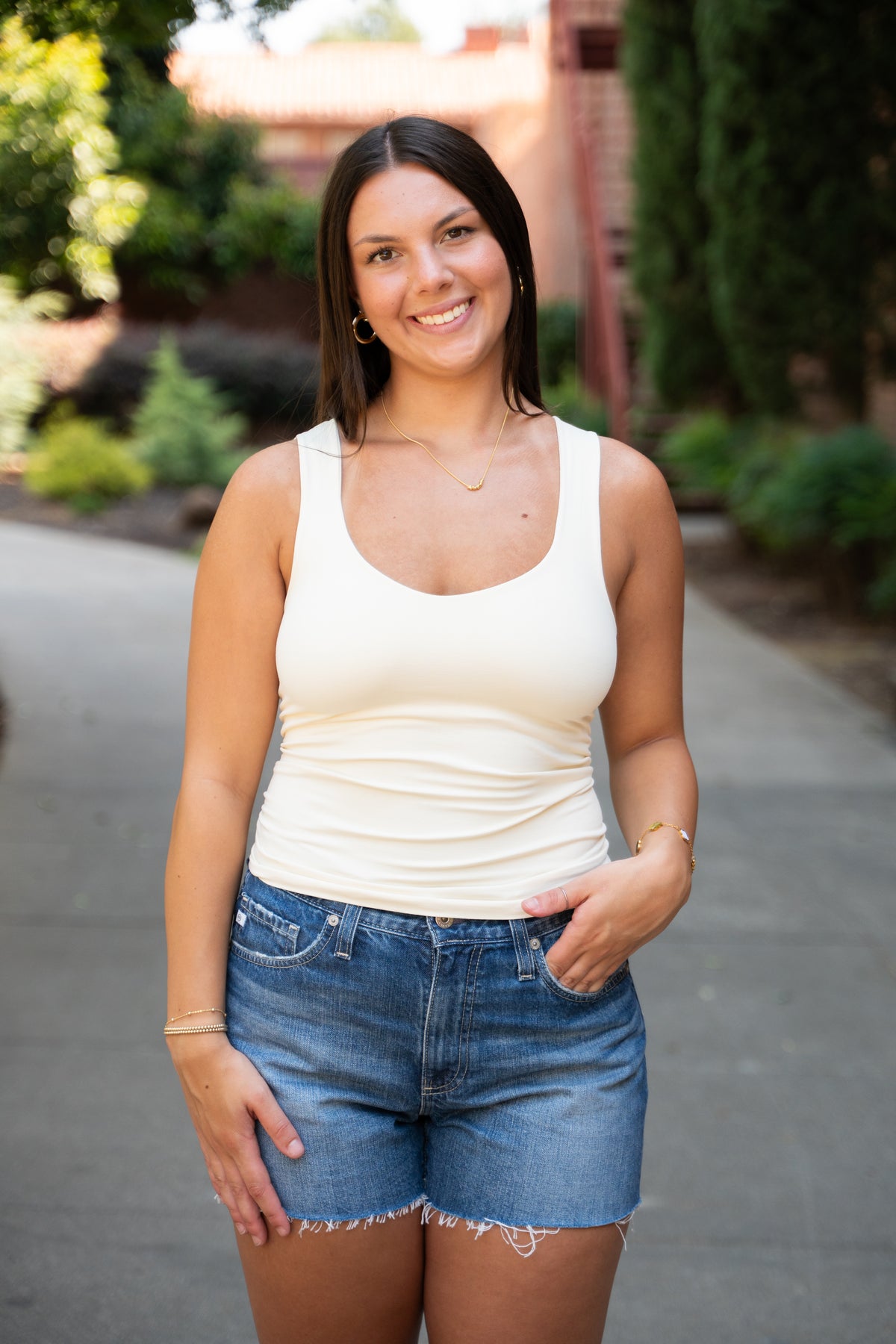 Seamless Sweetheart Tank Top