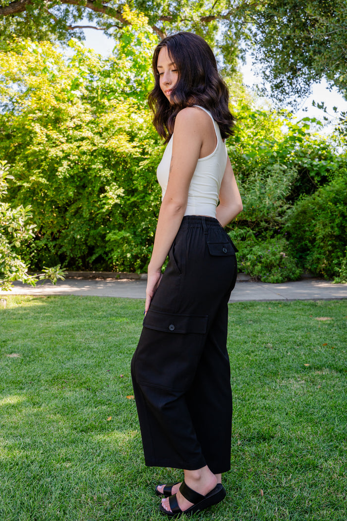 Cargo Cutie Cropped Straight Pant