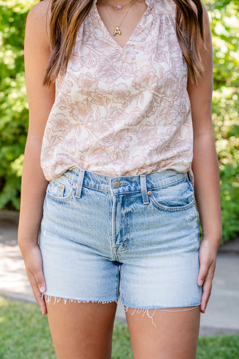 Kennedy Relaxed Mid Rise Short