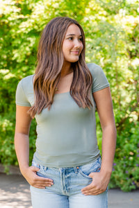 Final Touch Short Sleeve Top