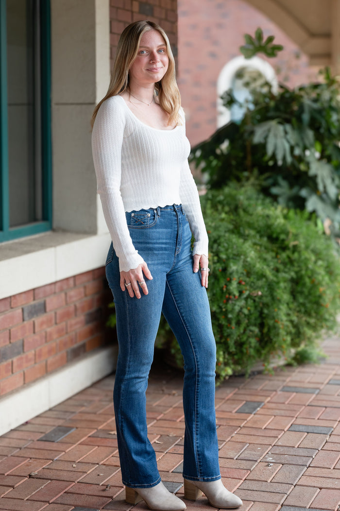 Euphoria Ribbed Flare Lounge Pants – For Elyse