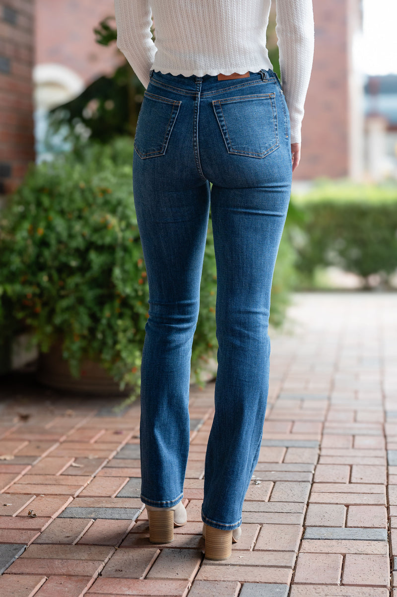 Chloe High Rise Slim Bootcut Jeans