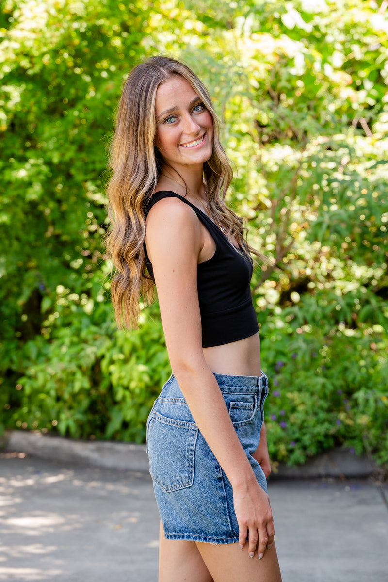 V-Neck Sleeveless Top