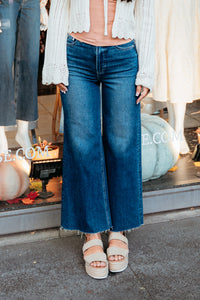 Lana Crop High Rise Ultra Wide Leg