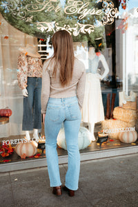 Low Rise Vintage Slim Bootcut