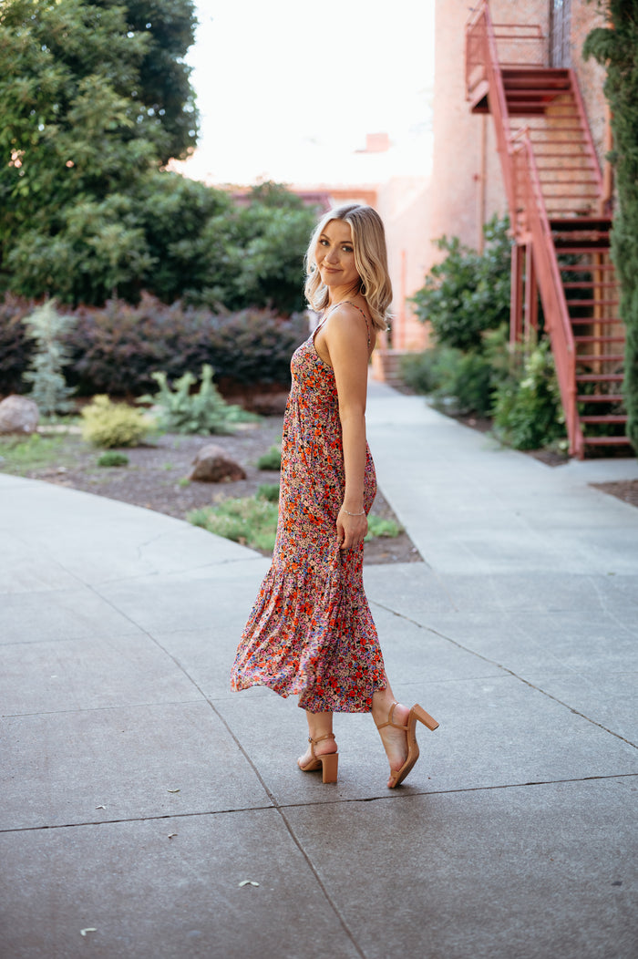 Rennee Floral Tiered Maxi Dress