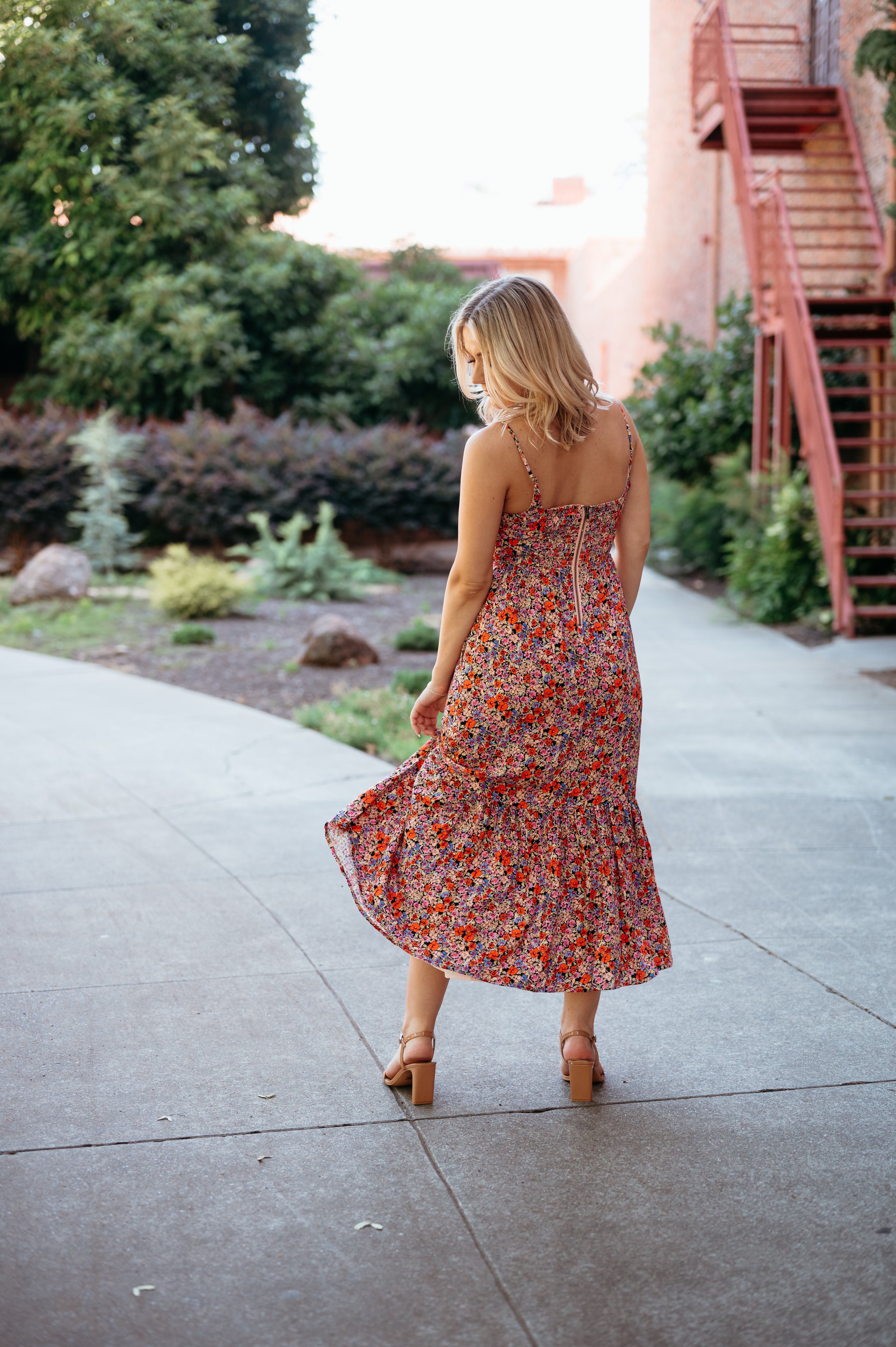Rennee Floral Tiered Maxi Dress – For Elyse