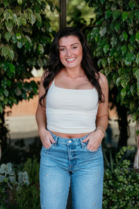 Niki's Clean Line Square Neck Cami
