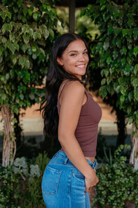 Niki's Clean Line Square Neck Cami
