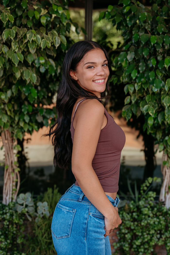 Niki's Clean Line Square Neck Cami