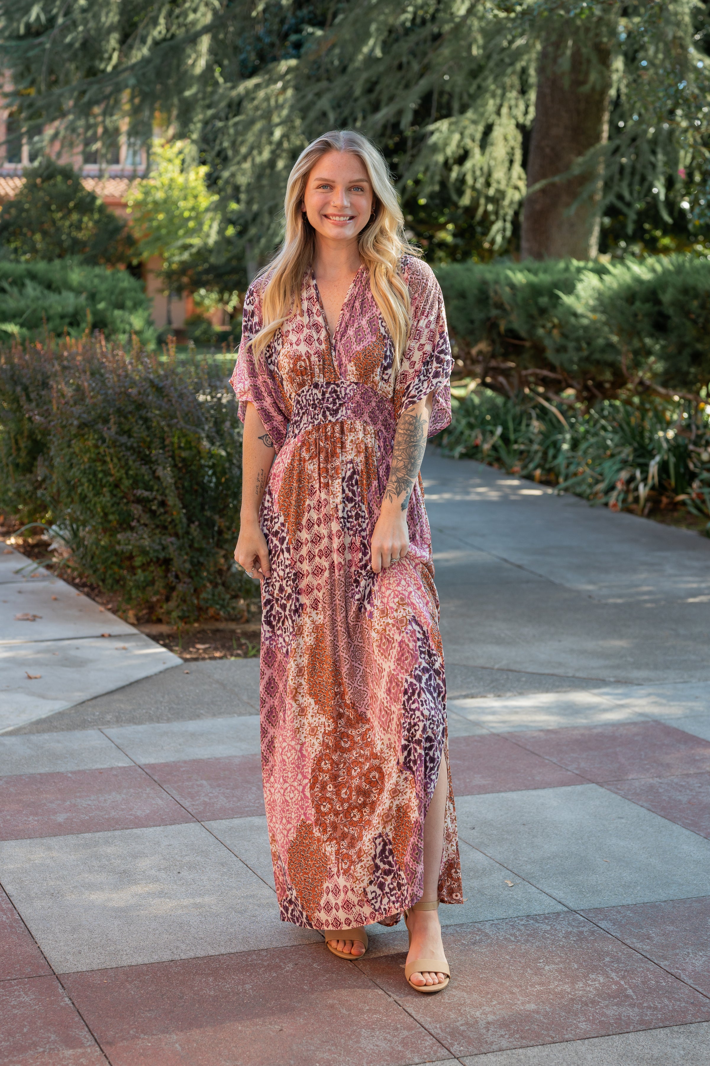kimono sleeve wrap maxi dress TFNC Bridesmaid kimono sleeve satin wrap maxi dress in navy