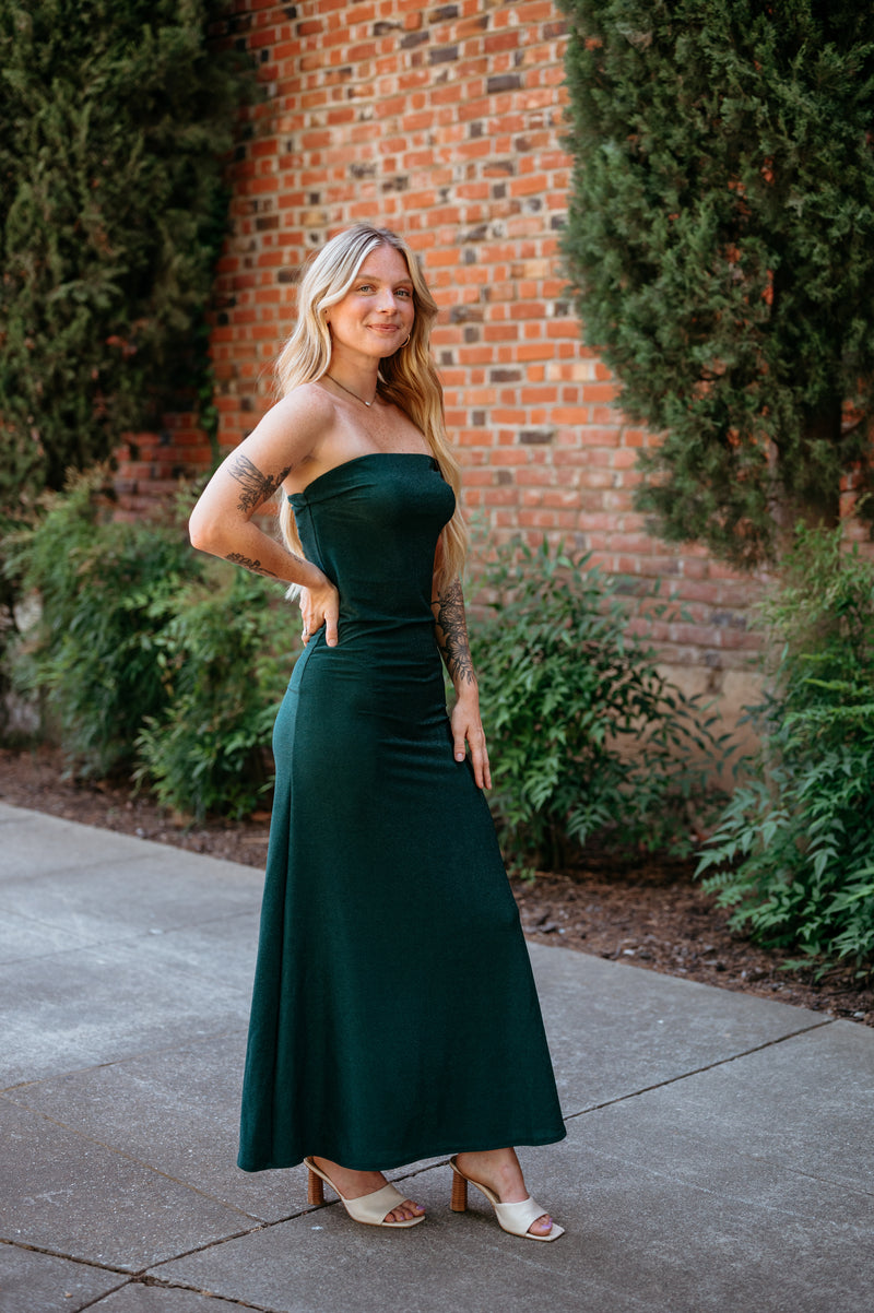 Marilyn Sparkle Knit Maxi Tube Dress For Elyse Marilyn Sparkle Knit Maxi Tube Dress For Elyse