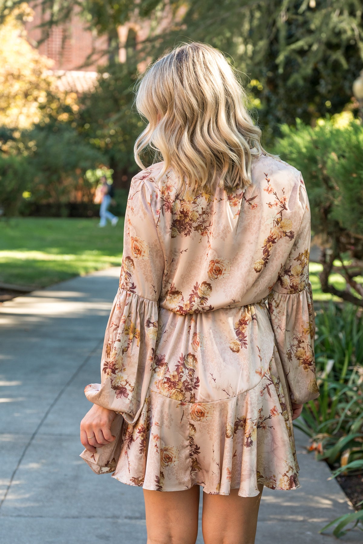 Button Down Long Sleeve Cinched Waist Mini Dress Button Down Long Sleeve Cinched Waist Mini Dress