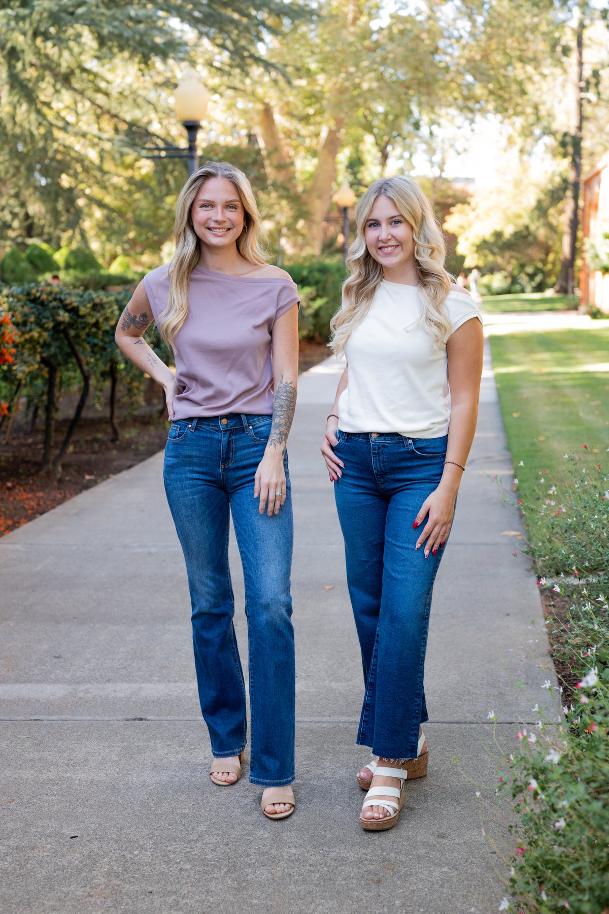 Ribbed One Shoulder Knit Top