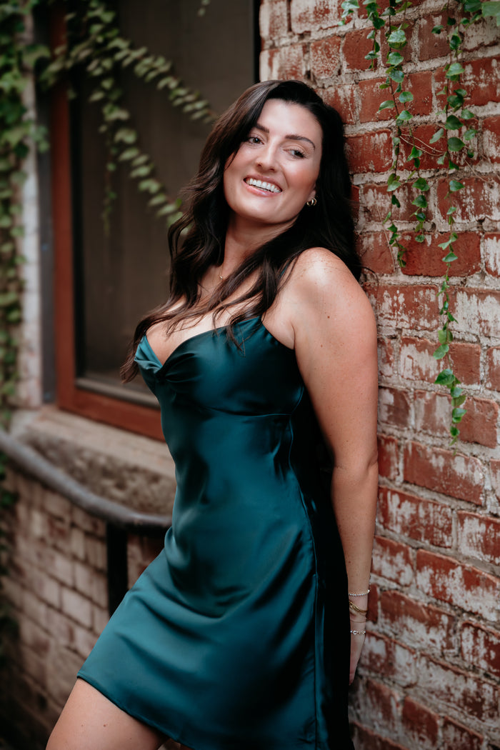 Twist of Fate A-Line Mini Dress