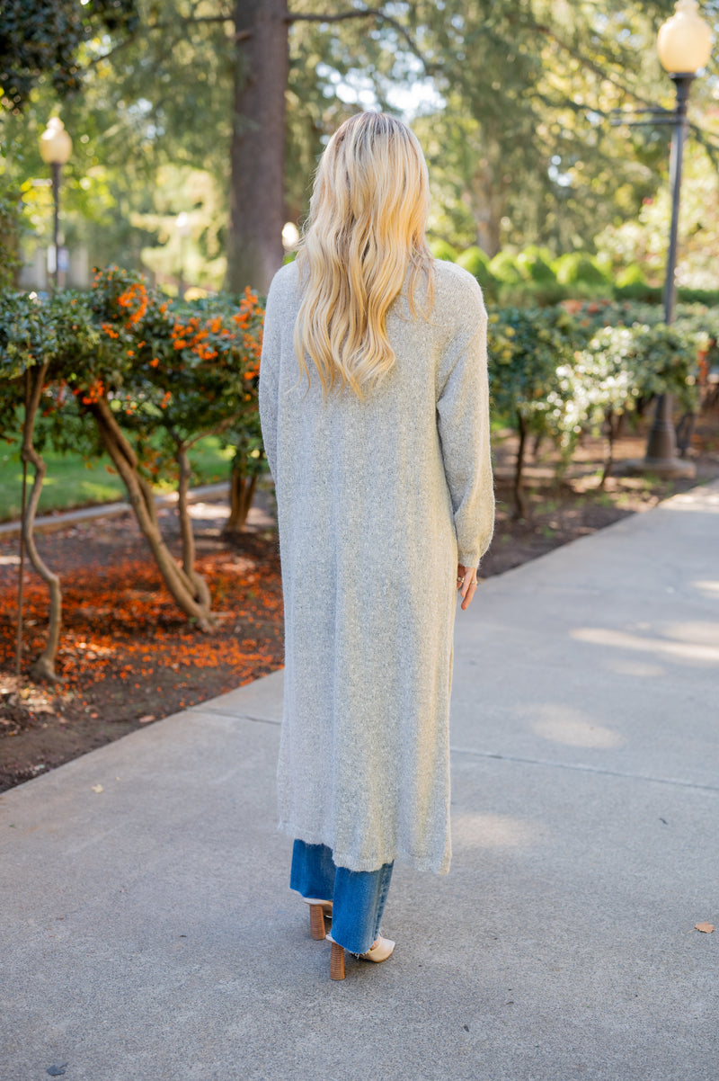 Phoenix Long Open Cardigan