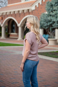 The Natasha V-Neck Blouse