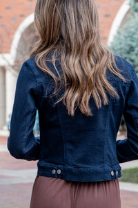 Samantha Midnight Denim Jacket