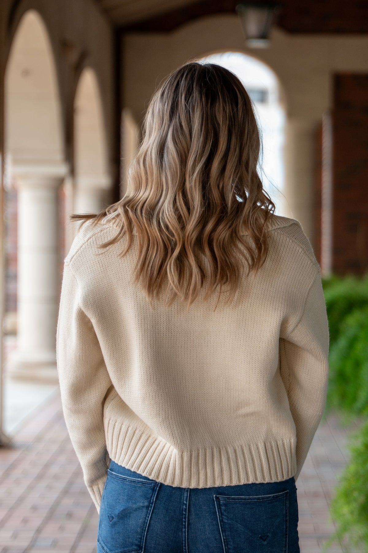 The Cozy Collared Knit Sweater