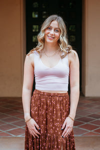 V-Neck Sleeveless Top