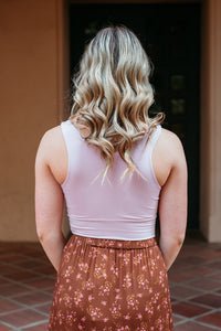 V-Neck Sleeveless Top
